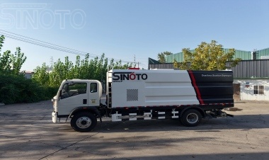 case1.1 dustless suction truck