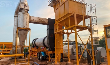 case2.2 asphalt mixing plant