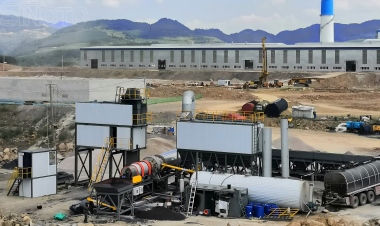 case2.3 asphalt mixing plant