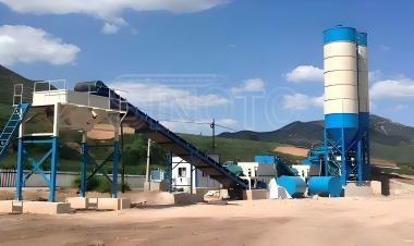 caseStationary Concrete Mixing Plant4.2