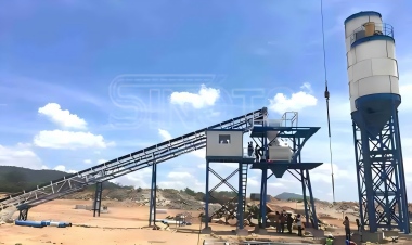 caseStationary Concrete Mixing Plant4.3